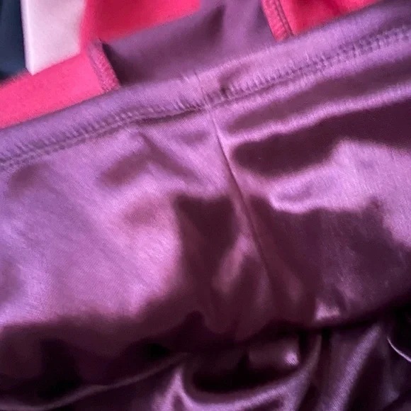 New York & Company Red and Pink Striped Midi Dress - Picture 4 of 6